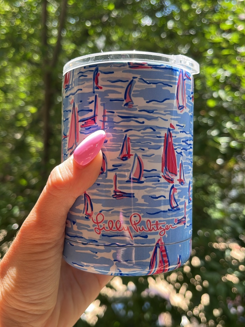 Lilly Pulitzer Boatylicious Insulated Can Tumbler